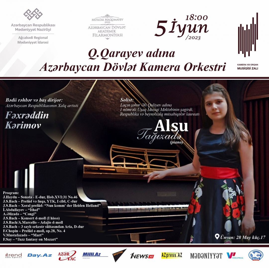 Azərbaycan Dövlət Kamera Orkestrinin konserti olub (FOTO/VİDEO)