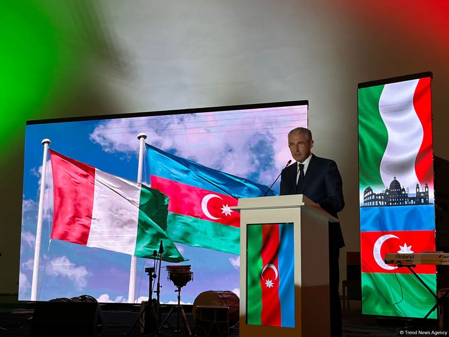 İtaliya Azərbaycanın ədalətli mövqeyini həmişə dəstəkləyib - Muxtar Babayev