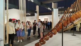 Heydər Əliyev Fondunun dəstəyi ilə Azərbaycan “Revelations” Beynəlxalq Biennalesində təmsil olunur (FOTO)