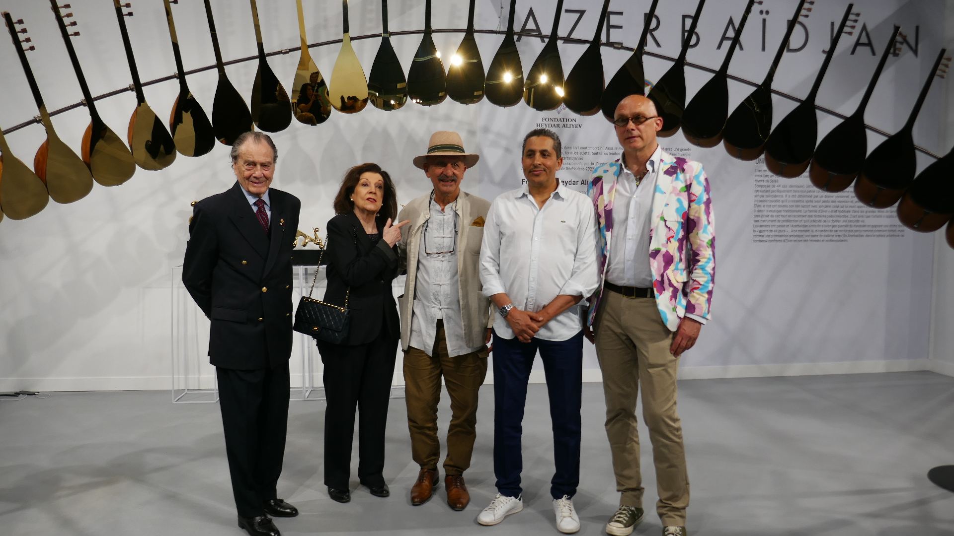 Heydər Əliyev Fondunun dəstəyi ilə Azərbaycan “Revelations” Beynəlxalq Biennalesində təmsil olunur (FOTO)