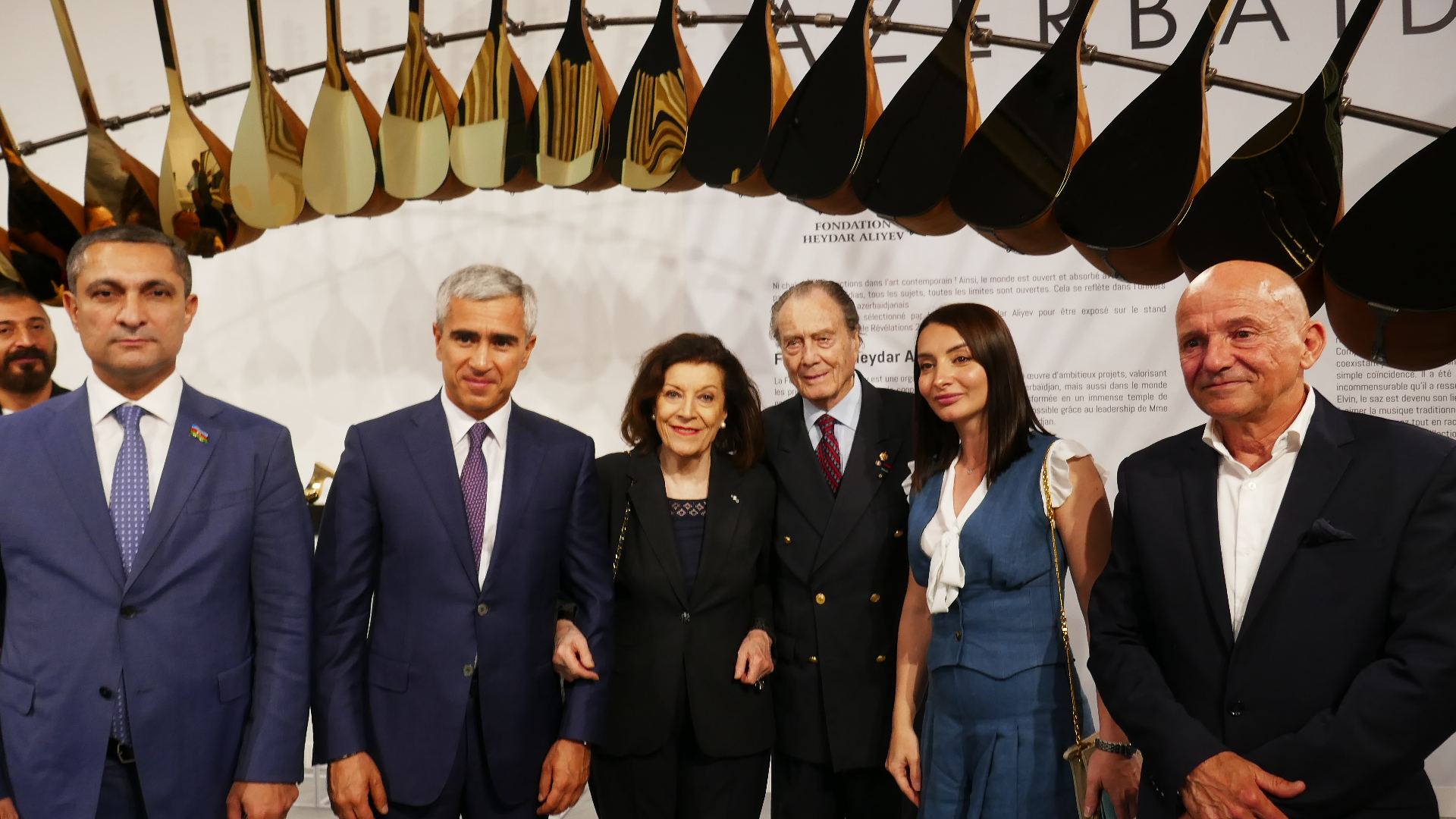 Heydər Əliyev Fondunun dəstəyi ilə Azərbaycan “Revelations” Beynəlxalq Biennalesində təmsil olunur (FOTO)