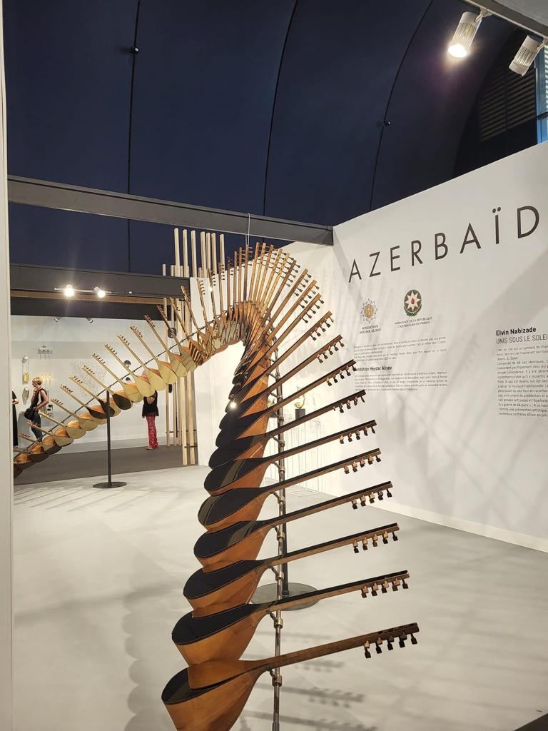 Heydər Əliyev Fondunun dəstəyi ilə Azərbaycan “Revelations” Beynəlxalq Biennalesində təmsil olunur (FOTO)