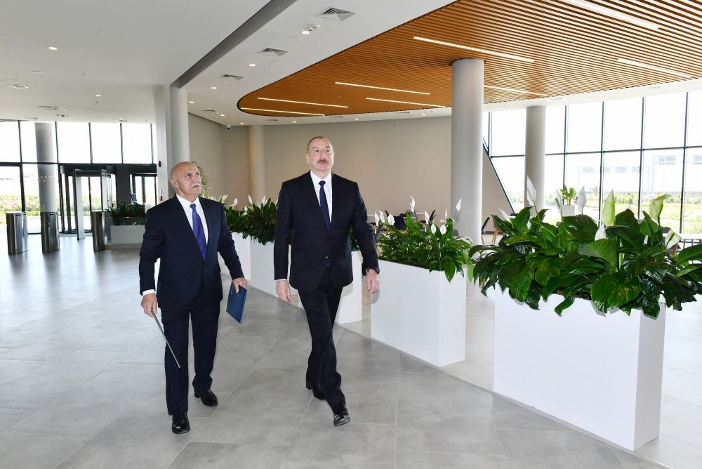 Prezident İlham Əliyev Ələt Azad İqtisadi Zonasının birinci mərhələsinin açılış mərasimində iştirak edib (FOTO/VİDEO)