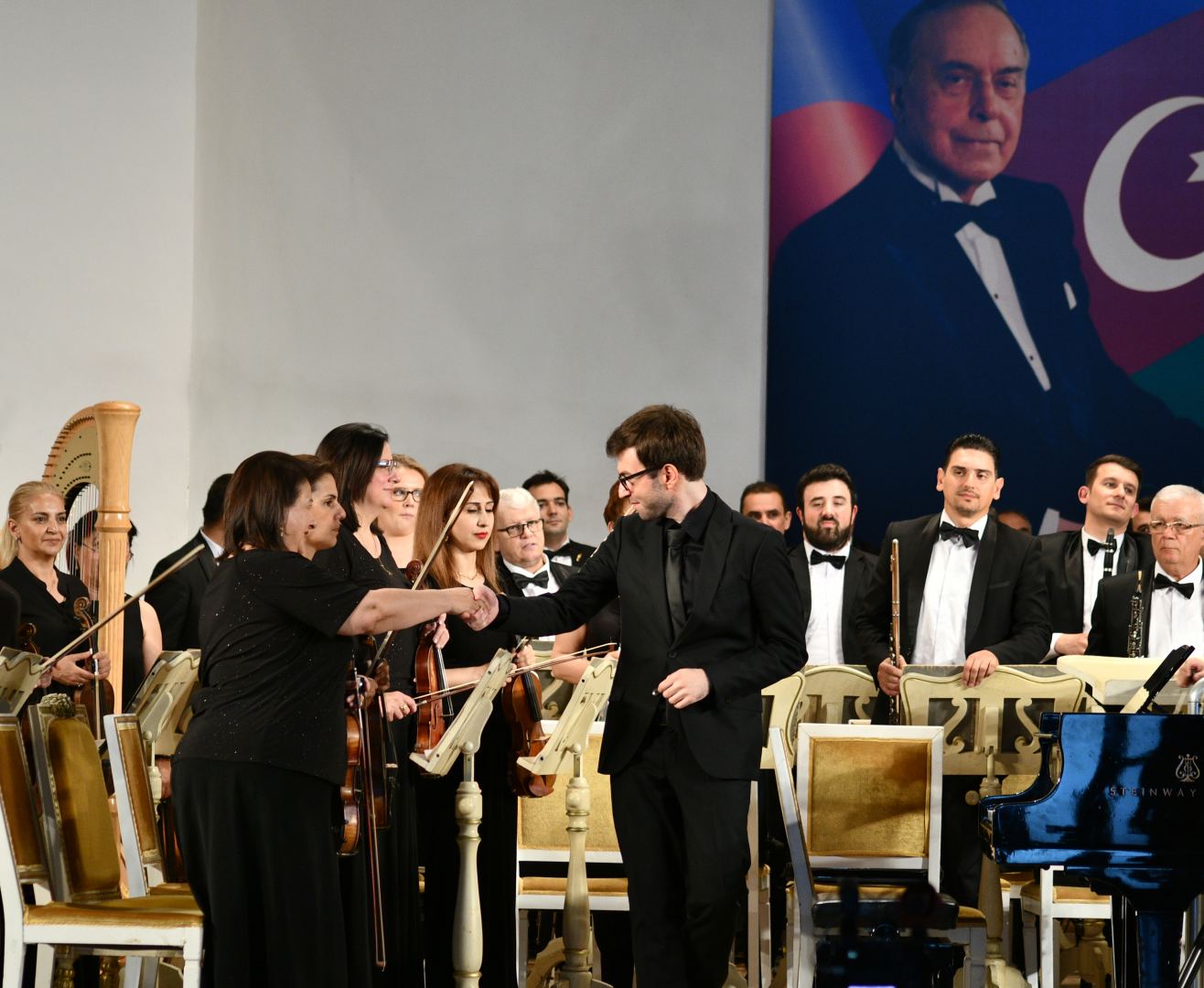 Azərbaycan Dövlət Simfonik Orkestrinin konserti keçirilib (FOTO)