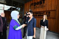 Azərbaycanın və Türkiyənin birinci xanımları Bakıdakı DOST İnklüziv İnkişaf və Yaradıcılıq Mərkəzi ilə tanış olublar (YENİLƏNİB) (FOTO)