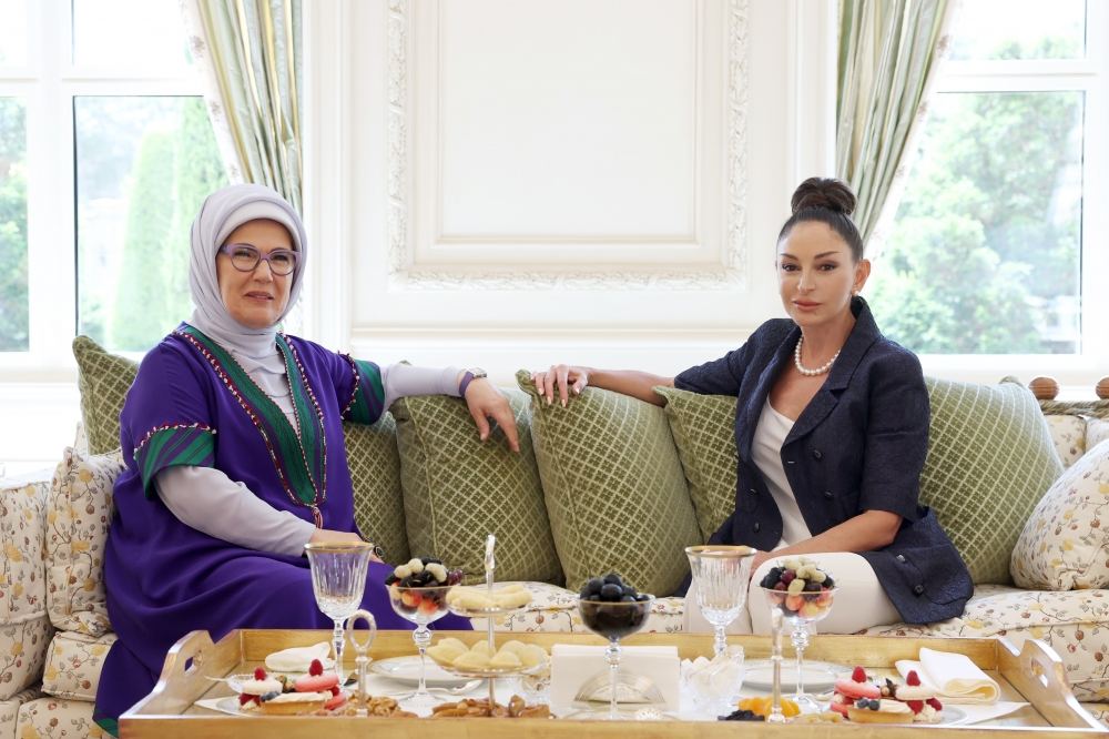 Azərbaycan və Türkiyə prezidentləri birgə işçi naharı ediblər (FOTO)