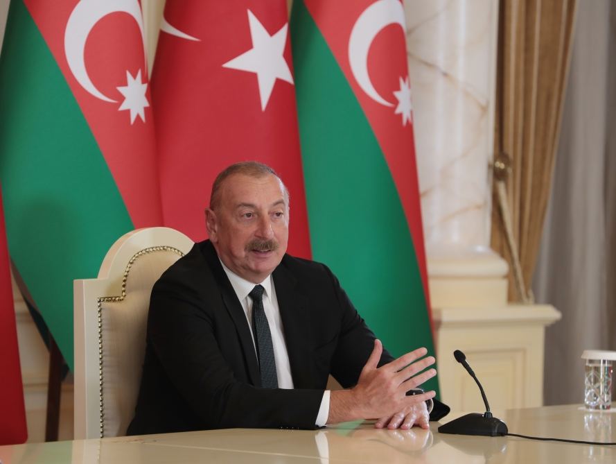 Prezident İlham Əliyev: Əldə edilmiş uğurların təməlində Türkiyə-Azərbaycan qardaşlıq əlaqələri dayanır
