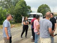 Xarici səyyahların Ağdama səfəri başa çatıb (FOTO)