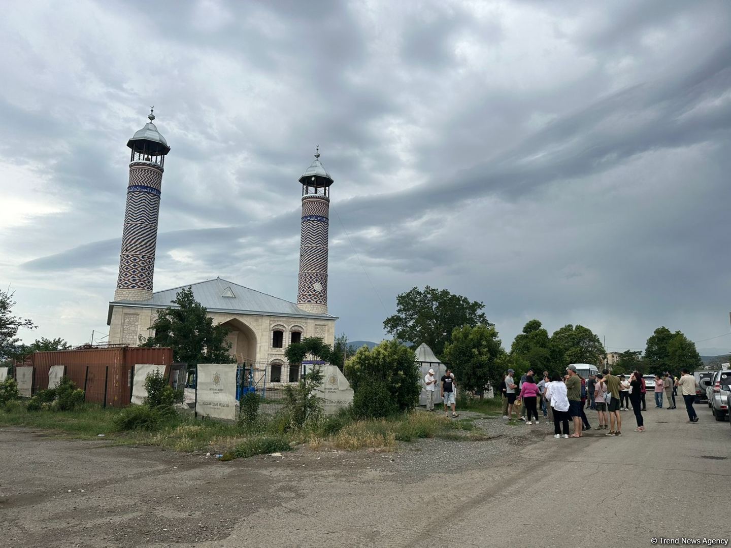 Xarici səyyahların Ağdama səfəri başa çatıb (FOTO)
