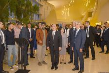Heydər Əliyev Mərkəzində Ulu Öndər Heydər Əliyevin 100 illiyinə həsr olunan təntənəli gecə keçirilib (FOTO)