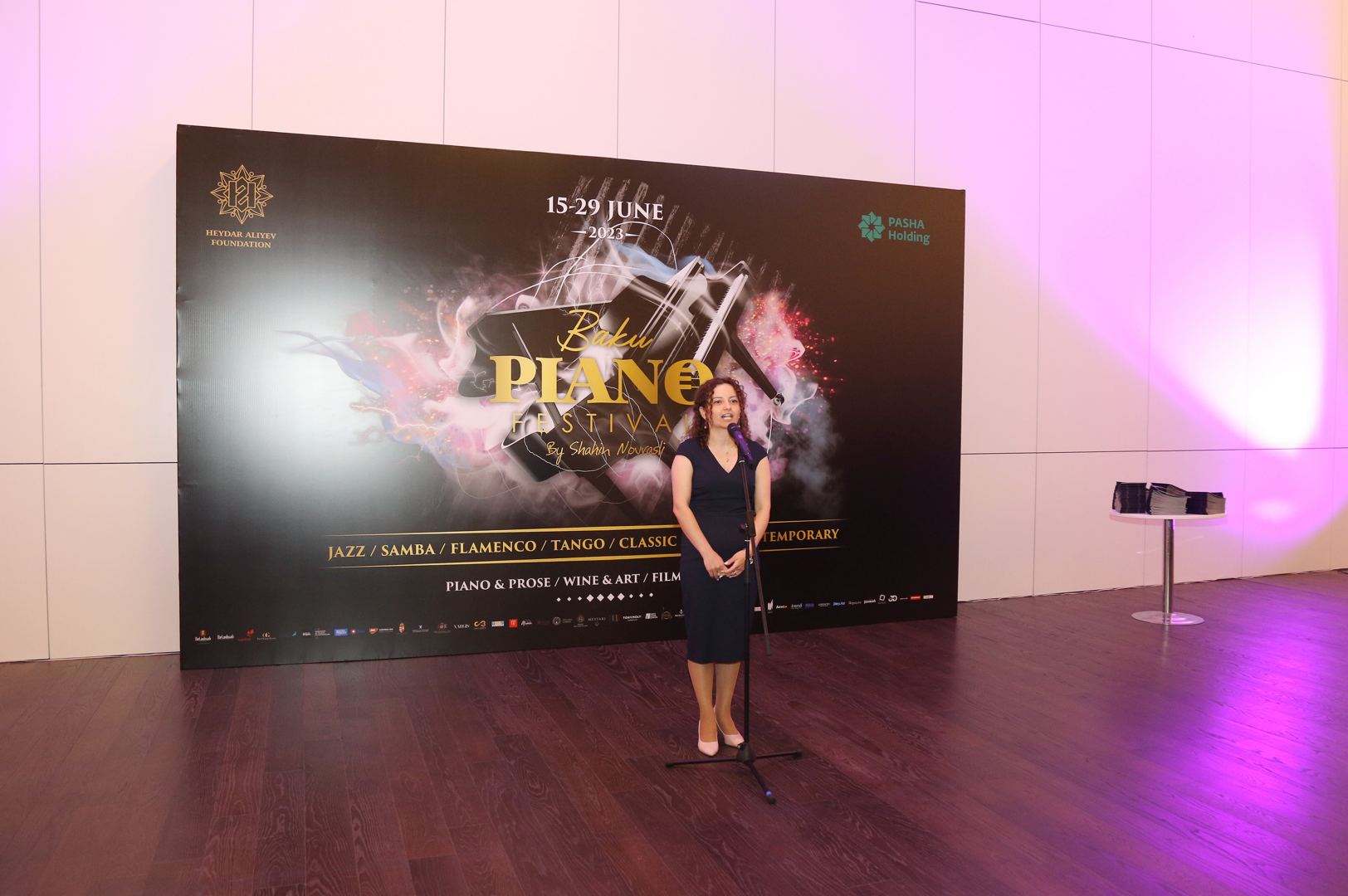 Heydər Əliyev Mərkəzində II Bakı Beynəlxalq Piano Festivalının təntənəli açılışı olub (FOTO)