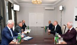 Azərbaycan Prezidenti İlham Əliyevin Tatarıstan Respublikasının Rəisi Rüstəm Minnixanov ilə görüşü olub (FOTO/VİDEO) (YENİLƏNİB)