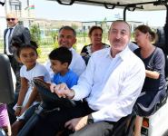 Prezident İlham Əliyev və Tatarıstanın Rəisi Rüstəm Minnixanov Zəngilan rayonunun Ağalı kəndində olublar (FOTO/VİDEO) (YENİLƏNİB)