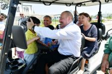 Prezident İlham Əliyev və Tatarıstanın Rəisi Rüstəm Minnixanov Zəngilan rayonunun Ağalı kəndində olublar (FOTO/VİDEO) (YENİLƏNİB)