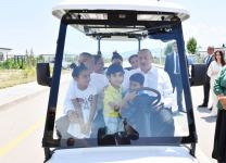 Prezident İlham Əliyev və Tatarıstanın Rəisi Rüstəm Minnixanov Zəngilan rayonunun Ağalı kəndində olublar (FOTO/VİDEO) (YENİLƏNİB)
