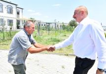 Prezident İlham Əliyev və Tatarıstanın Rəisi Rüstəm Minnixanov Zəngilan rayonunun Ağalı kəndində olublar (FOTO/VİDEO) (YENİLƏNİB)