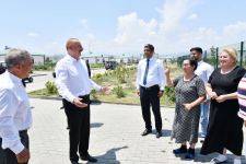 Prezident İlham Əliyev və Tatarıstanın Rəisi Rüstəm Minnixanov Zəngilan rayonunun Ağalı kəndində olublar (FOTO/VİDEO) (YENİLƏNİB)