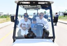 Prezident İlham Əliyev və Tatarıstanın Rəisi Rüstəm Minnixanov Zəngilan rayonunun Ağalı kəndində olublar (FOTO/VİDEO) (YENİLƏNİB)