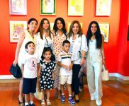 Gözəlliklər və xəyallar dünyasına maraqlı səyahət - "Leonardo Art School Baku" tələbələrinin əsərlərinin sərgisi (FOTO)