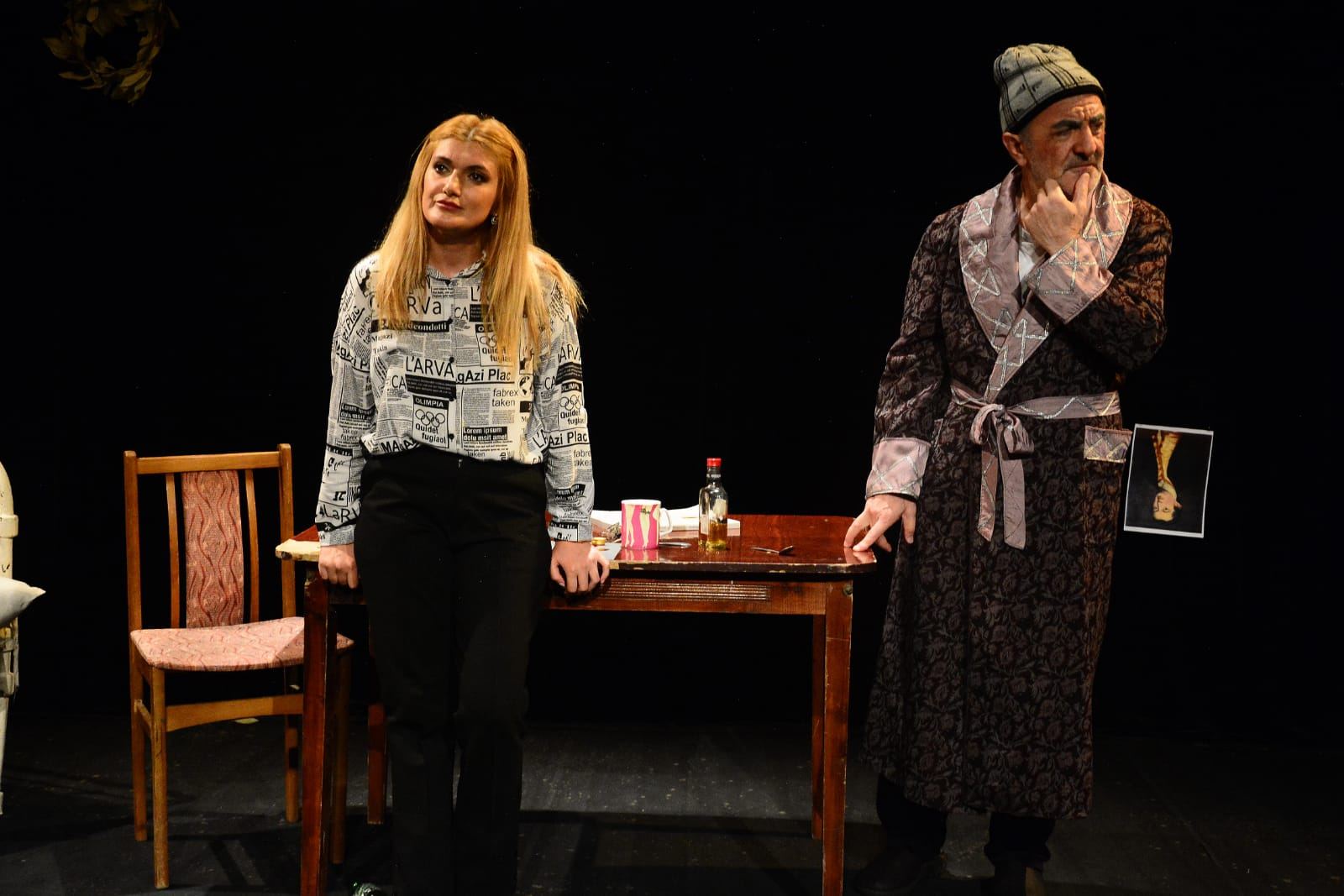 "35 ildən sonra" tamaşasının premyerası keçirildi (FOTO)