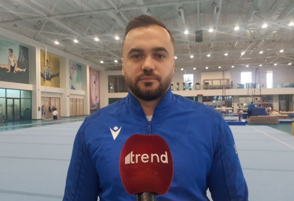 Bakıdan və Sumqayıtdan gənc idmançılar Milli Gimnastika Arenasında təlim-məşq toplanışlarında iştirak edirlər