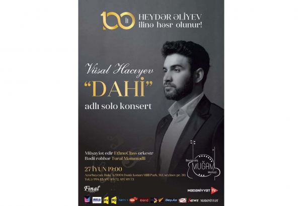 Beynəlxalq Muğam Mərkəzində Vüsal Hacıyevin ilk solo konserti keçiriləcək