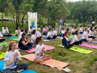 Sağlamlığı və Mədəni Mübadiləni Təşviq Etmək üçün “Shabran Wellbeing Resort” hotelində Yoqa Tədbiri keçirilib (FOTO)