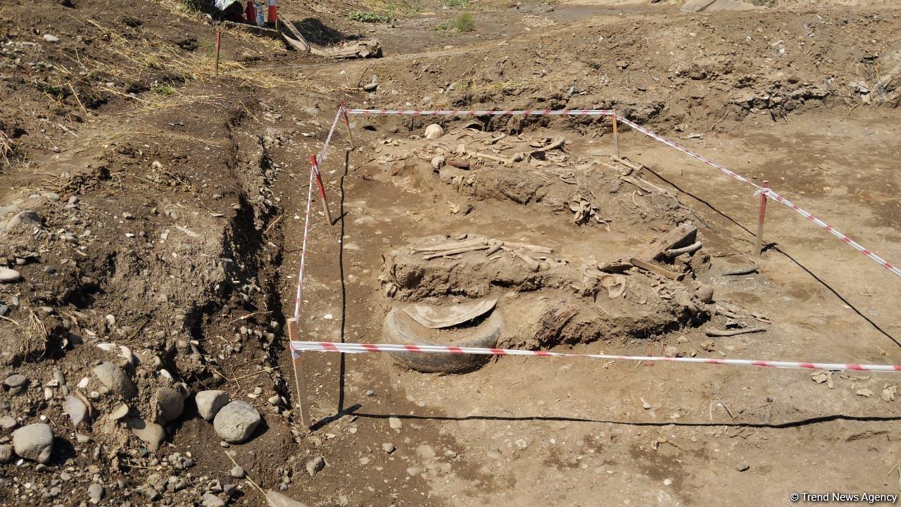 Ağdamda kütləvi məzarlıq aşkarlanıb (FOTO/VİDEO)