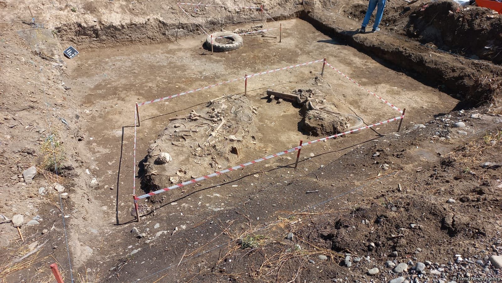Ağdamda kütləvi məzarlıq aşkarlanıb (FOTO/VİDEO)