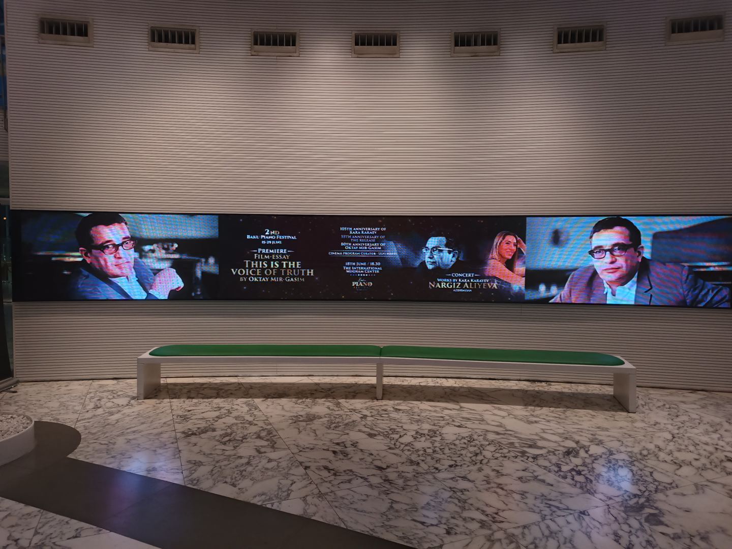 Bakı Piano Festivalı: Oqtay Mirqasımovun “Həqiqətdir: Bəstəkar Qara Qarayev” sənədli filminin bərpa olunmuş premyerası keçirilib (FOTO)