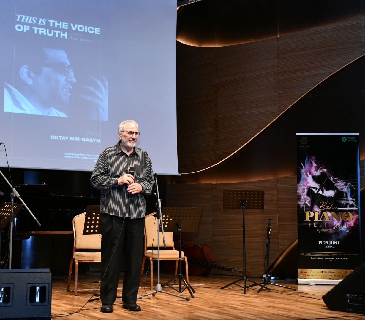 Bakı Piano Festivalı: Oqtay Mirqasımovun “Həqiqətdir: Bəstəkar Qara Qarayev” sənədli filminin bərpa olunmuş premyerası keçirilib (FOTO)