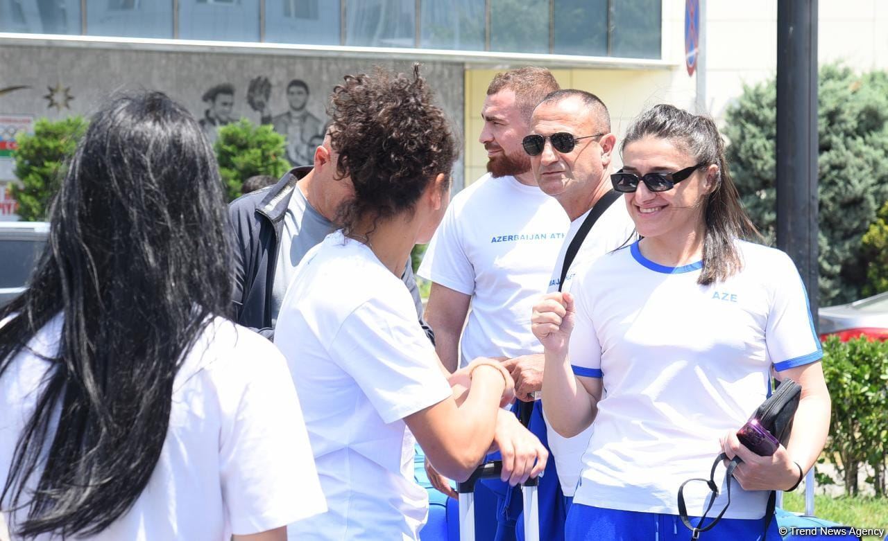 Azərbaycan komandası III Avropa Oyunlarında iştirak etmək üçün Krakova yola düşüb (FOTO/VİDEO)