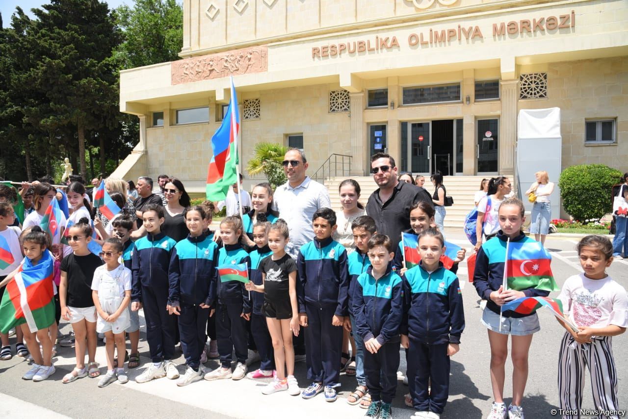 Azərbaycan komandası III Avropa Oyunlarında iştirak etmək üçün Krakova yola düşüb (FOTO/VİDEO)