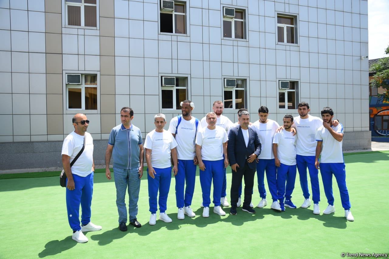 Azərbaycan komandası III Avropa Oyunlarında iştirak etmək üçün Krakova yola düşüb (FOTO/VİDEO)
