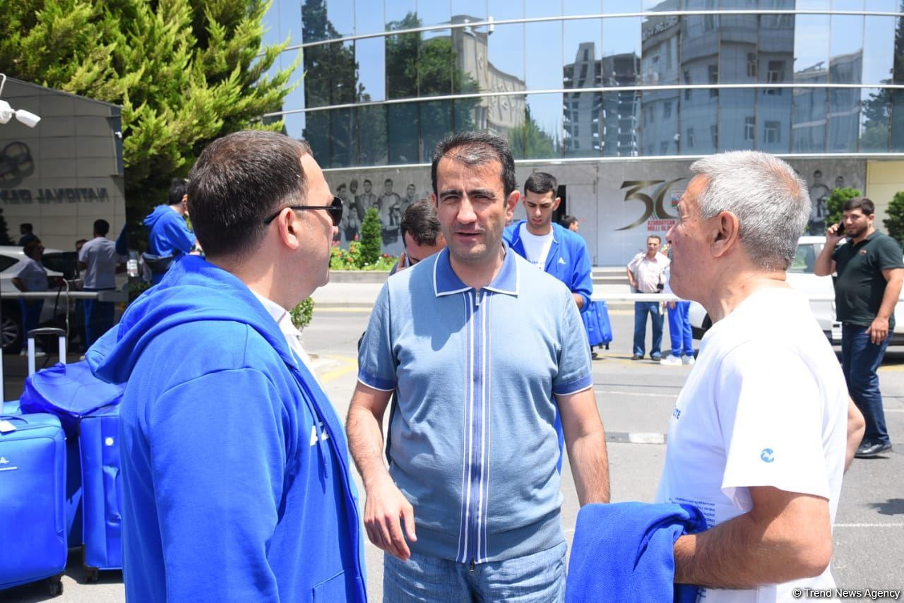 Azərbaycan komandası III Avropa Oyunlarında iştirak etmək üçün Krakova yola düşüb (FOTO/VİDEO)