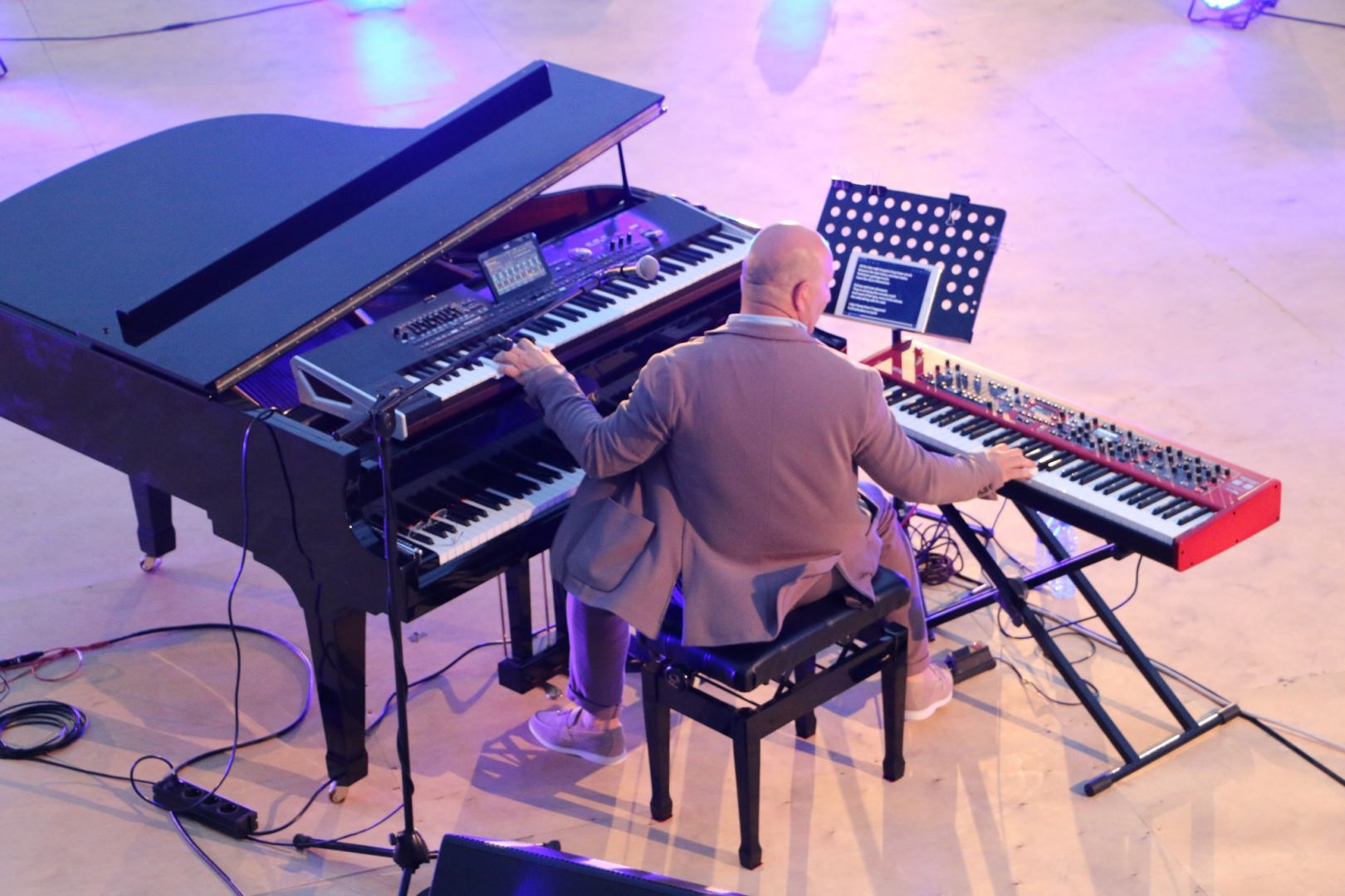 Norbert Kael və Vadim Abramov Bakı Piano Festivalının səhnəsində (FOTO/VİDEO)