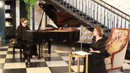 Bakı Kitab Mərkəzində 2-ci Beynəlxalq Piano Festivalı çərçivəsində poeziya və musiqi gecəsi keçirilib (FOTO/VİDEO)