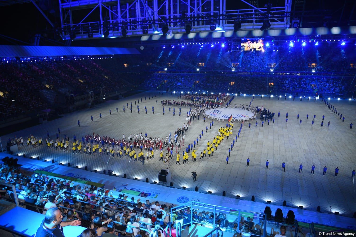 Polşada Avropa Oyunlarının açılış mərasimi keçirilib (FOTO/VİDEO)
