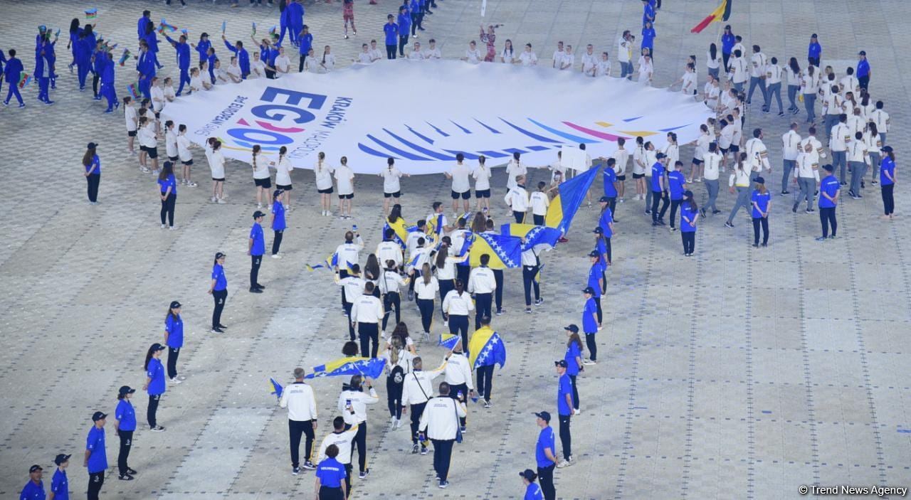 Polşada Avropa Oyunlarının açılış mərasimi keçirilib (FOTO/VİDEO)