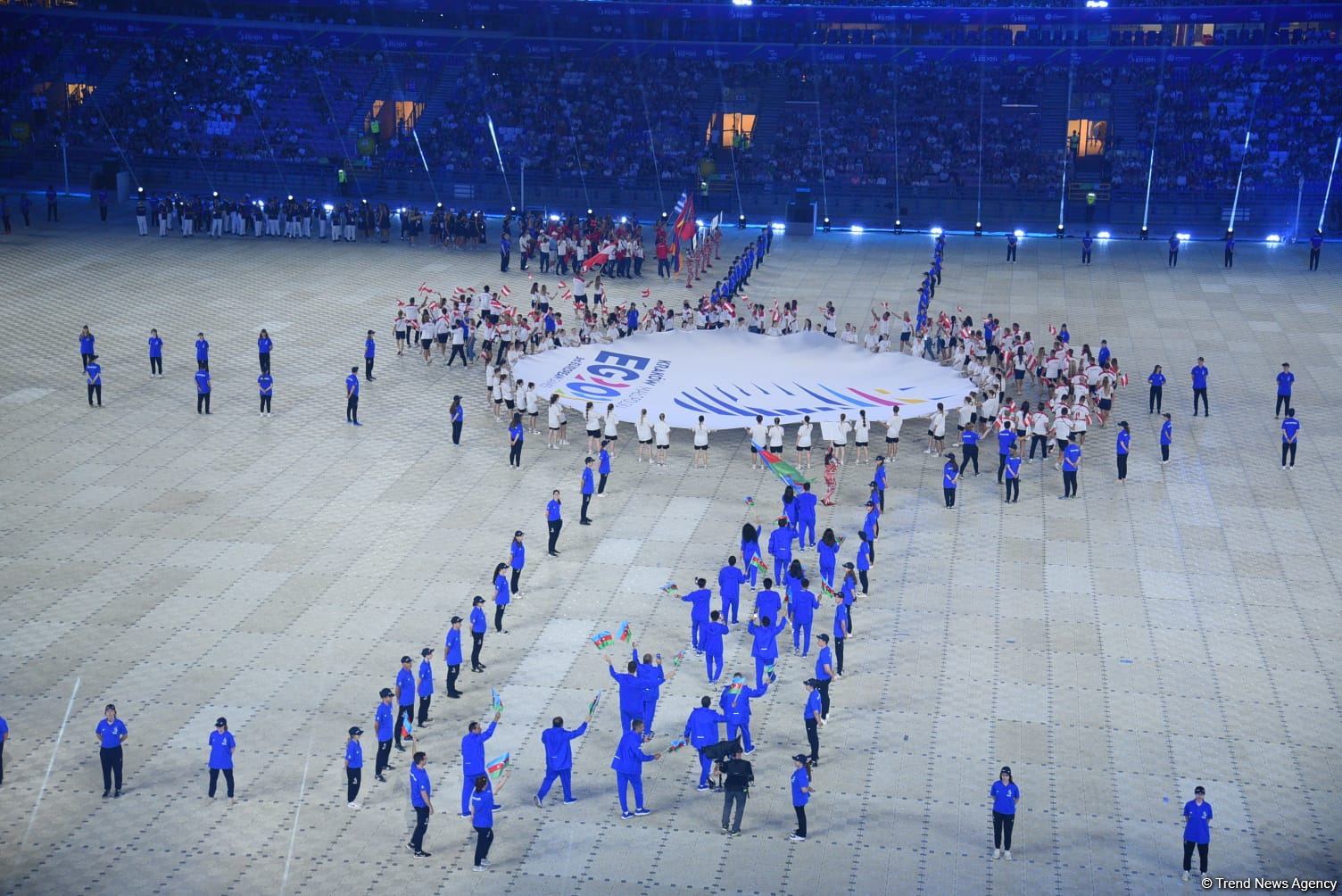 Polşada Avropa Oyunlarının açılış mərasimi keçirilib (FOTO/VİDEO)