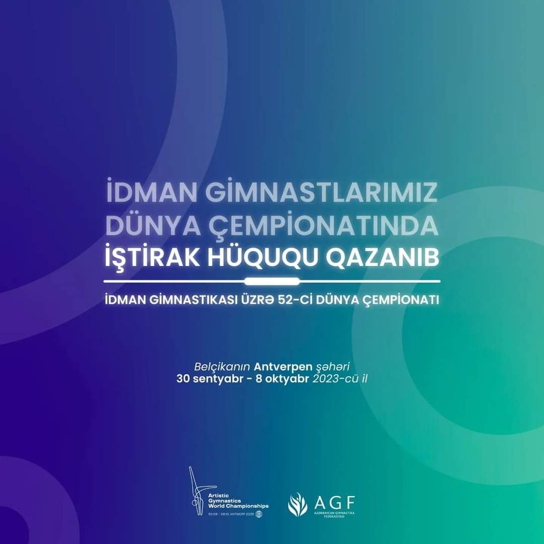 Gimnastlarımız dünya çempionatında iştirak edəcək (FOTO)