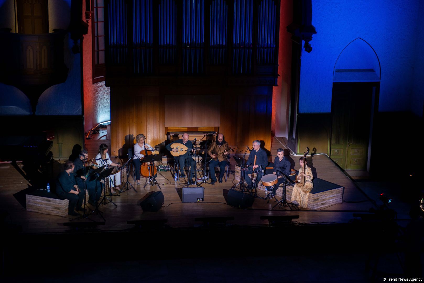 "Muğam aləmi" Beynəlxalq Festivalı çərçivəsində Misir, Hindistan və Yunanıstan sənətkarlarının çıxışları olub (FOTO/VİDEO)