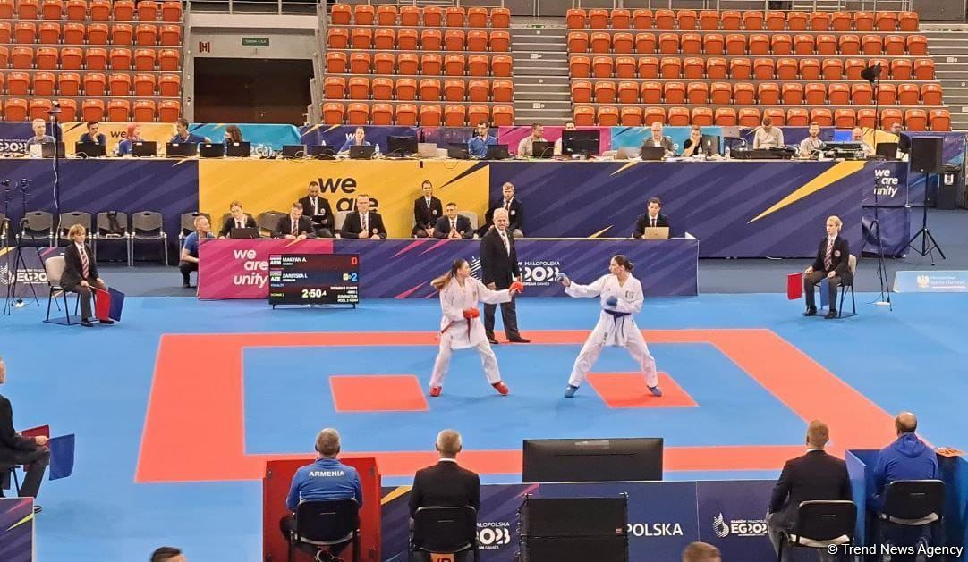 III Avropa Oyunları: İdmançımız erməni rəqibini böyük hesabla məğlub edib (FOTO)