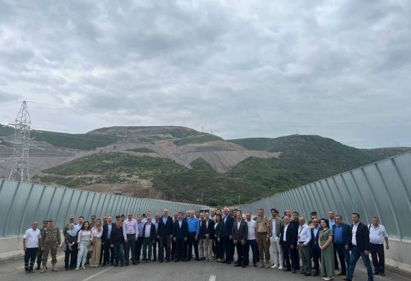 Diplomatik korpus nümayəndələri Laçın şəhərinə gəliblər (FOTO)