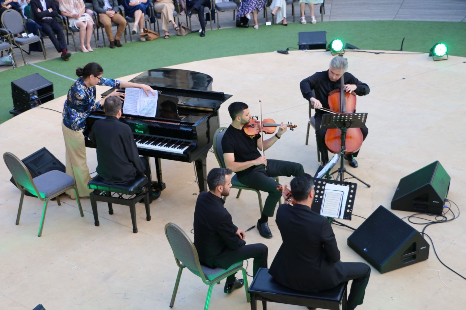 Bakı Piano Festivalında iki virtuoz - Yuri Sayutkin və Karol Beffa çıxış edib (FOTO/VİDEO)