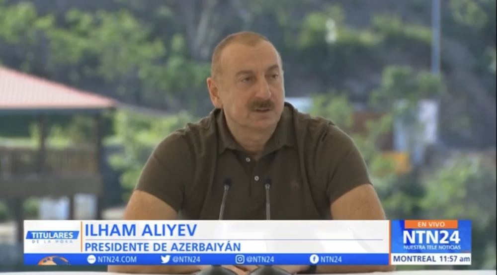 Kolumbiya telekanalında Vətən müharibəsi nəticəsində yaranmış yeni reallıqları əks etdirən süjet nümayiş olunub