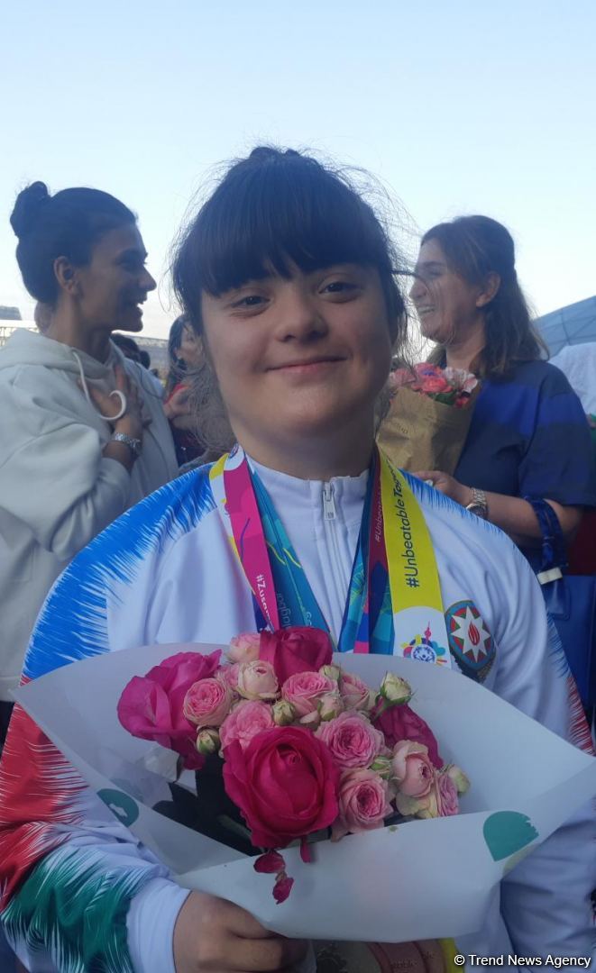 Xüsusi Yay Olimpiya Oyunlarında iştirak edən azərbaycanlı gimnast Almaniyadan medalla qayıdır (FOTO)