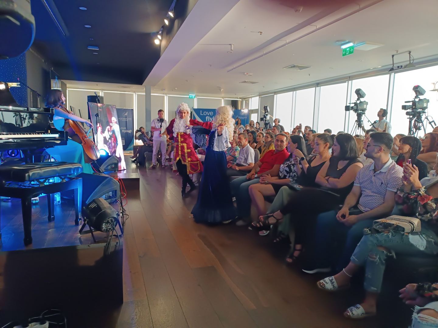 Bakı Piano Festivalı çərçivəsində “Violonçel tarixi” adlı musiqili tamaşa nümayiş olunub (FOTO/VİDEO)