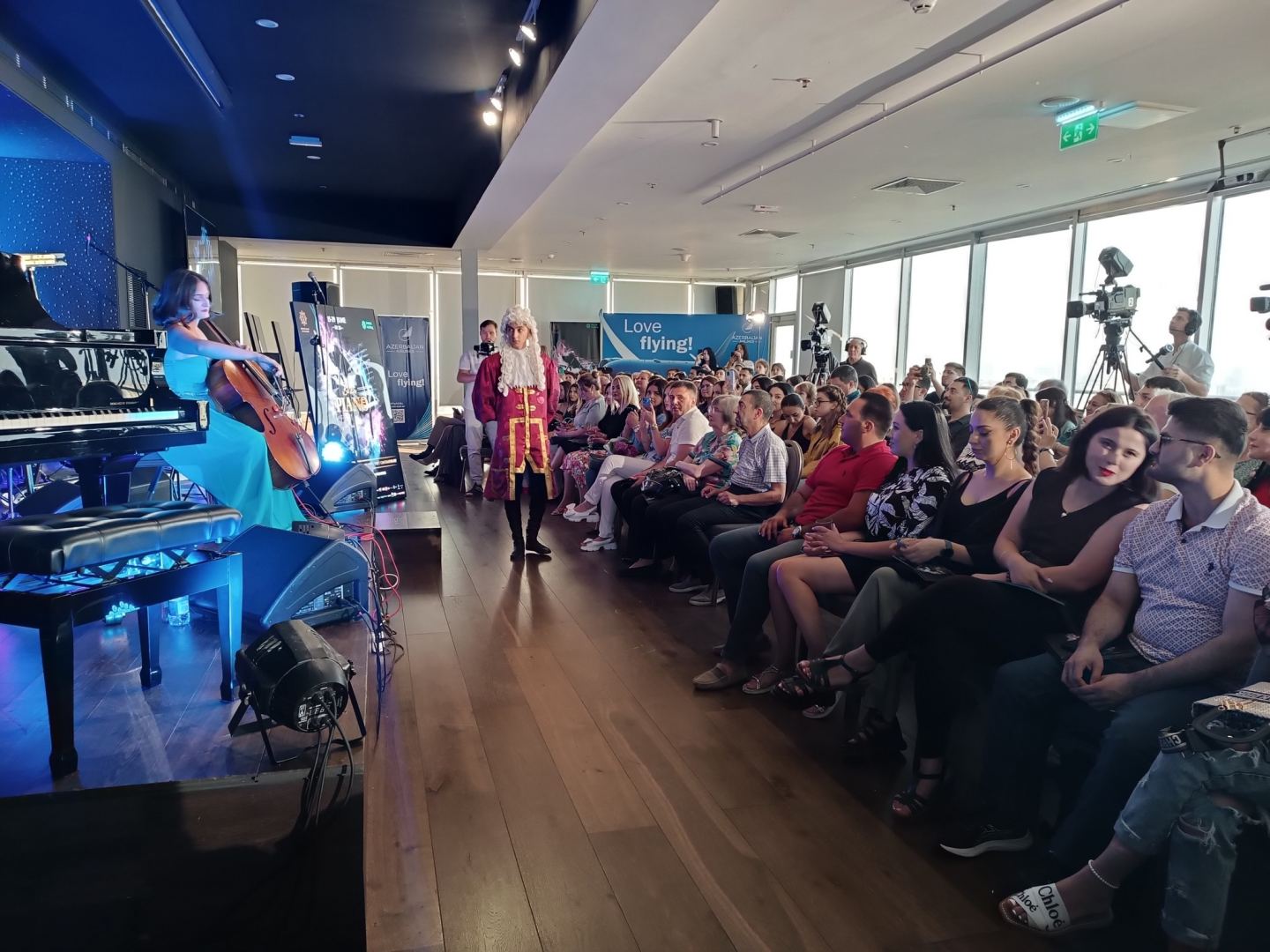 Bakı Piano Festivalı çərçivəsində “Violonçel tarixi” adlı musiqili tamaşa nümayiş olunub (FOTO/VİDEO)