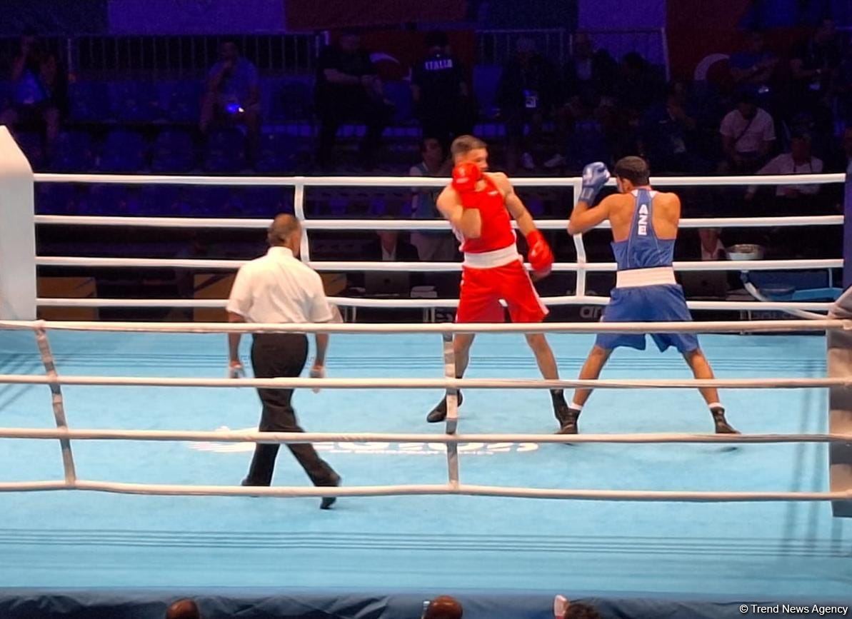 Azərbaycan boksçusu Avropa Oyunlarını bürünc medalla başa vurub (FOTO)